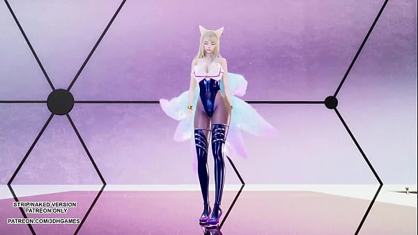 [MMD] CHUNG HA - PLAY KDA Ahri Sexy Kpop Dance League Of Legends Uncensored Hentai videos