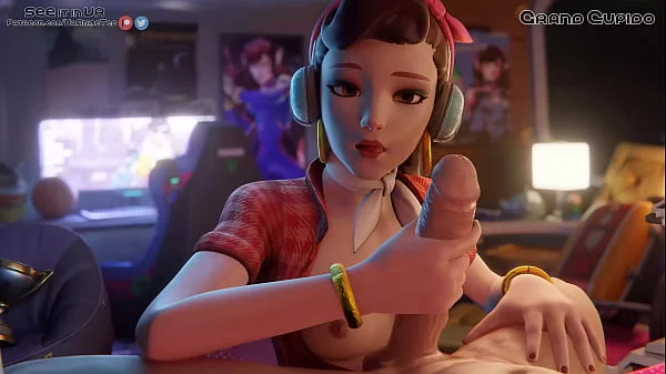 D.Va Enjoying big Dick Overwatch Part 2 videos
