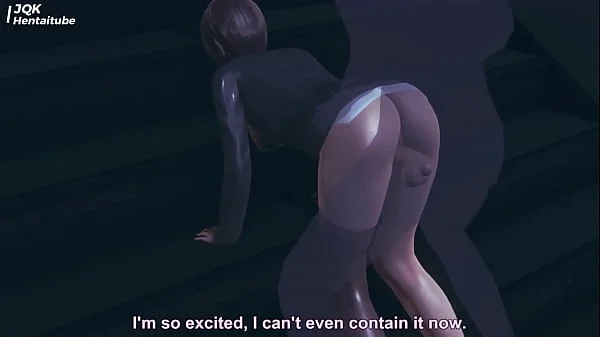 Batman and big boob officer - Hentai 3D Uncensored English sub 04303 videos