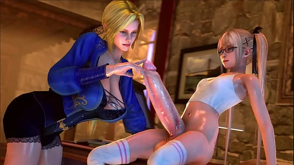 3D Gameplay Helena And Marie Morning Futanari Sex = Uncensored videos