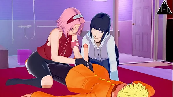 KOIKATSU naruto sakura hinata, have sex anime uncensored... Thereal3dstories videos