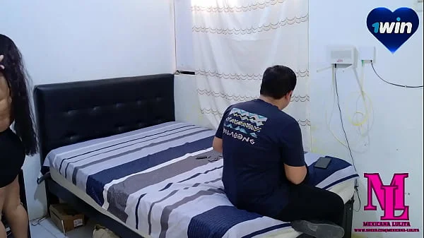 Amateur seducing the technician videos