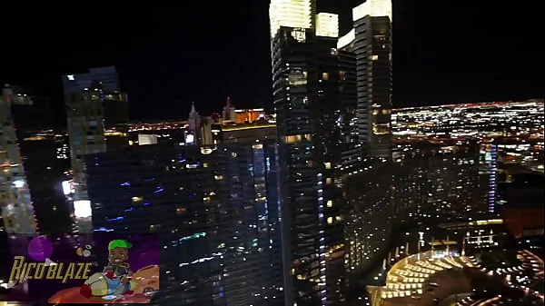 Ariel Love sucks and fucks huge dick on balcony videos