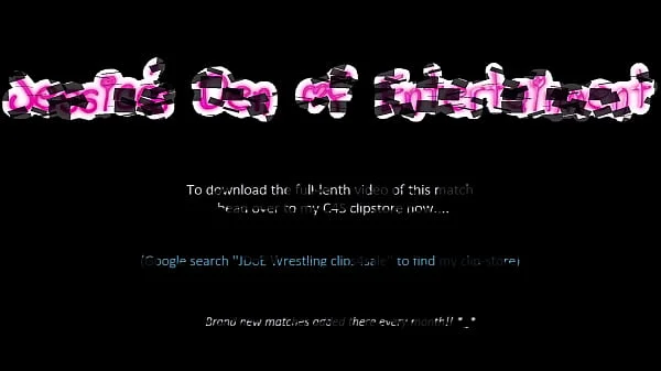 Tag-Team Bra and Panties Match (Strip-Wrestling Match) w, Loser gets strapped in a nappy (diaper)!! ~ Jessica Morgan & Georgina Melon vs Lucinda Hazel & Megan Pearl videos