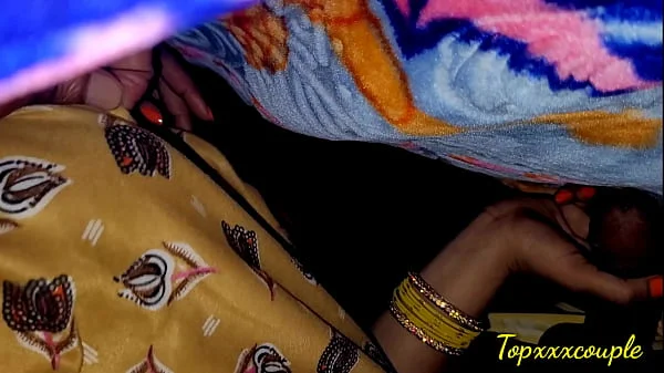 In winter, Hot bhabhi XXX fun in blanket. videos