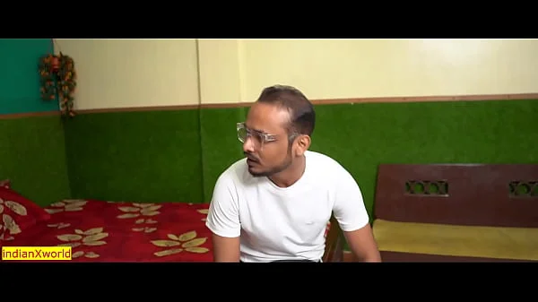 Newly married Village Bhabhi repay husband loan. Hindi Best web series Sex videos