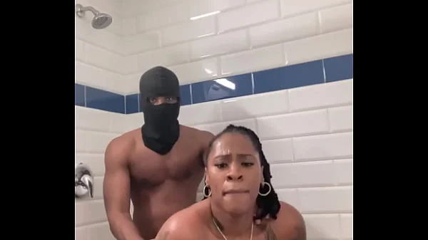 Busty chick Marrijanee gets fucked in her ass in shower! videos