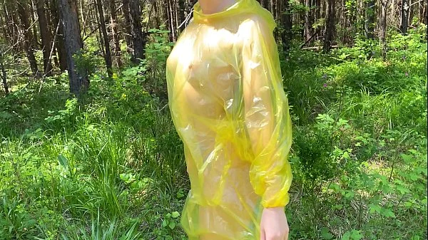 b. in pvc raincoat sucks an swallow dick videos