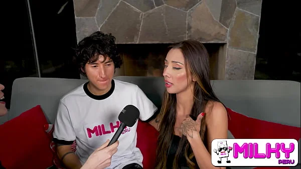 My girlfriend gave me permission to come to the casting! The boy fucks in front of the cameras. videos