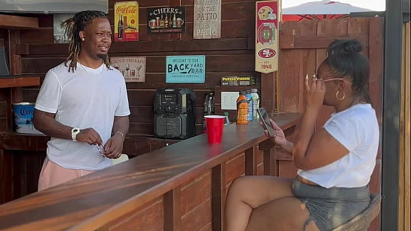 Friendly Conversation Turn into a Meet up after Lonely Stranger Meets a Bar Tender She’s into Things Turn Into A Quick Bed Room Fuck videos