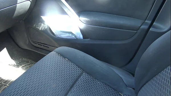 This amateur cuckold wife jerks off 10 guys per day at the nude beach parking videos