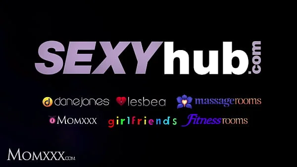 MOM XXX - Older blonde MILF with sexy natural body lets her college student creampie her pussy videos