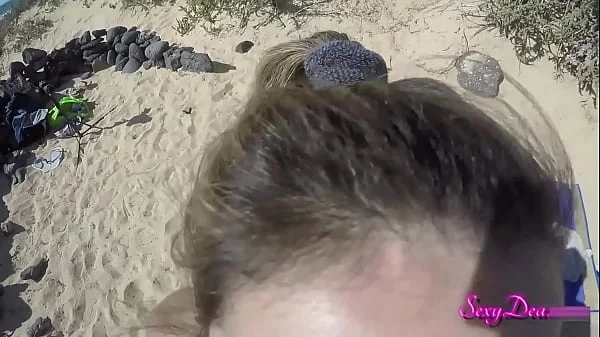 Sun, Sand, and Seduction: Sexydea's Scandalous POV Doggystyle on the Beach videos