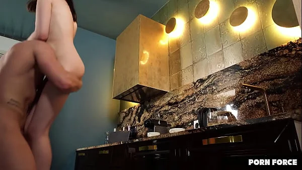 PORN BROKE HER - Brunette College Girl Manhandled - Margo Van Teese videos