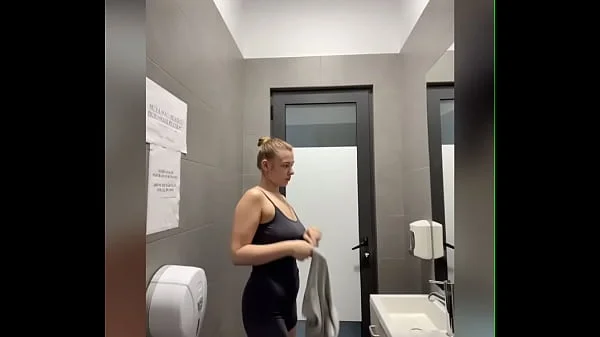 Double penetrating in the public videos