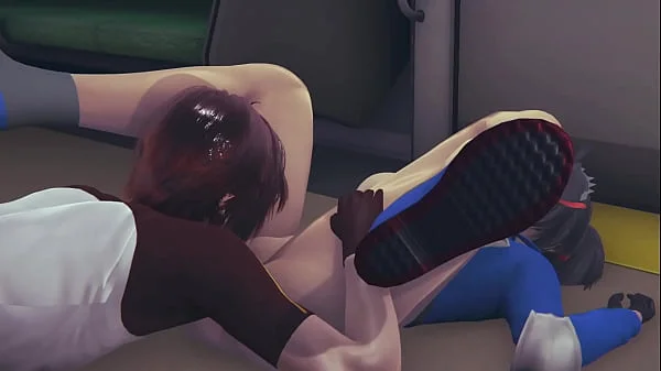 [Zenless Zone Zero] Zhu Yuan отдаётся первому встреячному в вагоне поезда, чтобы раслабиться после рабочий смены! ~  (короткое) videos