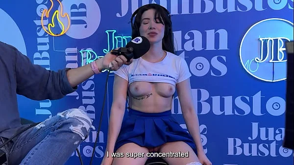 Soifiee Cooper, petite white girl addicted to threesomes, cums while telling her fantasies and Juan Bustos Podcast videos