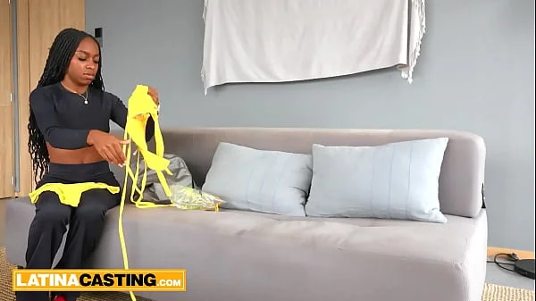 Amateur Afro Latina MILF booty fucked at POV casting call videos