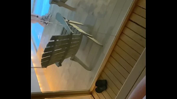 Public fingered to orgasm in the sauna videos