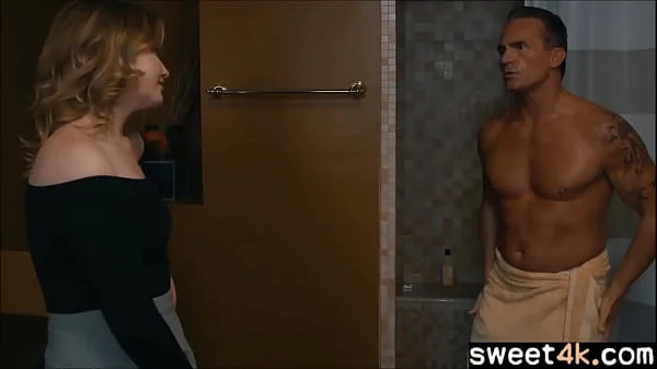 stepdaughter slips into her stepdads bathroom videos