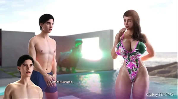 Apocalust - Poolside Hump cumshot - Married woman cheating on her husband videos