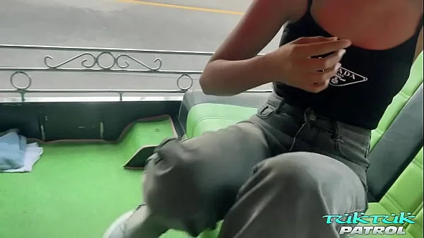 Hot and horny Thai babe rocks out on thick white cock stud she just met videos