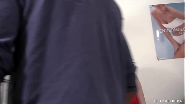 French Milf blows huge black cock, Interracial fun videos