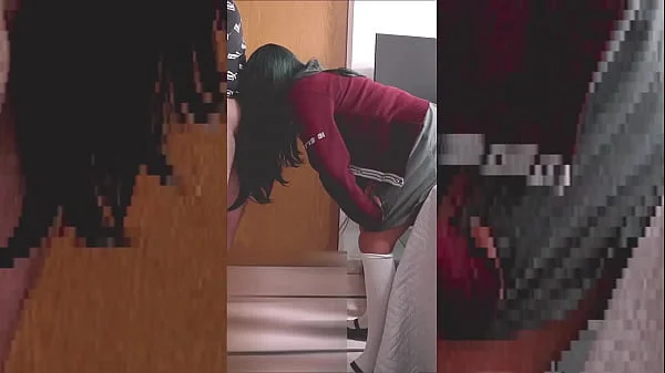 joven latina de escuela pública sólo espera salir de clases para que le metan la verga. Casero real con compañero de escuela. Cogiendo bajo la falda del uniforme videos