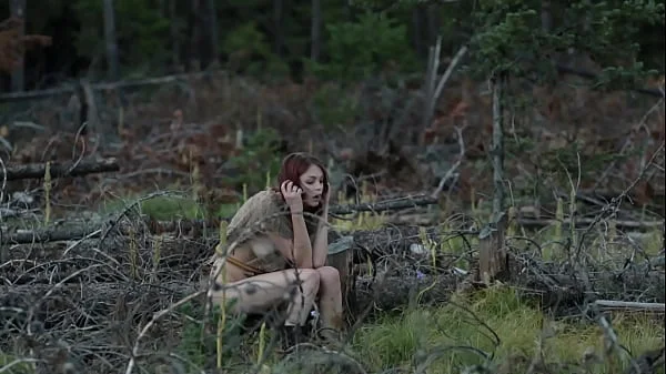 girl big tits in forest masturbate to help fix videos