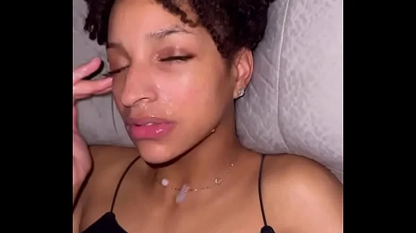 Ebony slut loves cum videos