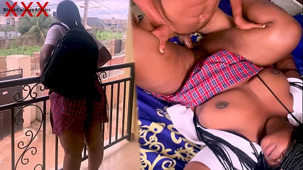 BIG ASS STUDENT IN UNIFORM VISITED HIS BOYFRIEND WITH FAT PUSSY DURING CLASS HOURS. WATCH FULL PART ON RED videos