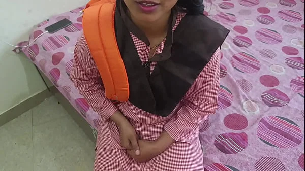 Alpana was fucking with boyfriend on college time and college uniform sex in clear Hindi audio she was sucking dick in mouth and painfull fucking videos