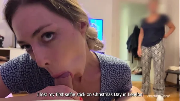 My stepmom caught me giving a blowjob to my boyfriend. We were talking and she watched and he cum. videos