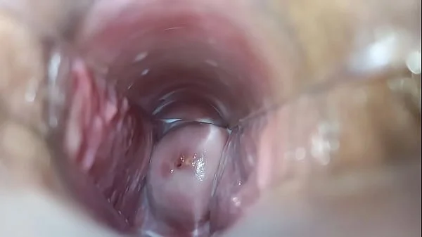 Orgasm inside the vagina close-up videos