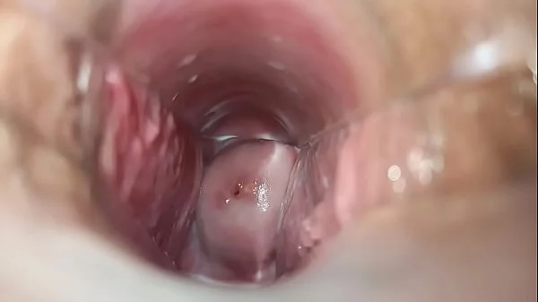 Orgasm inside the vagina close-up videos