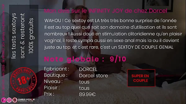 INFINITY JOY ! ce sextoy me rend vraiment dingue videos