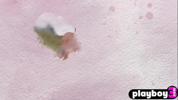 Big tits ebony teen model Nyla posing outdoor and babe exposed her stunning body videos