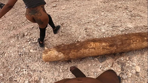 taking the condom off during morning hike videos