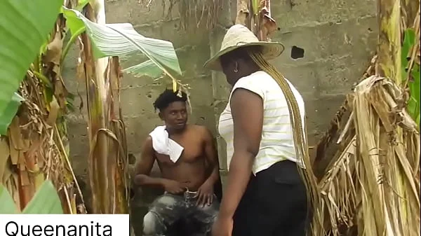 Rodrigo Fucking Two Pretty Local African Black With Vagina Farming In Public, He With His Big Cock videos