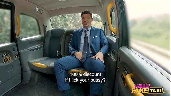 Female Fake Taxi This guy gets lucky with a horny female taxi driver videos