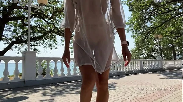 Transparent dress selfie for my subscriptions videos