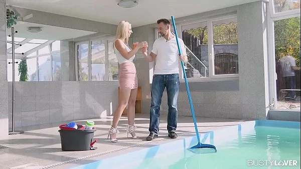 Busty lovers Nathaly Cherie screams getting ass fucked hardcore balls deep videos