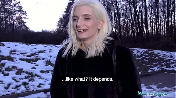 Public Agent Pretty skinny student receives facial in cheap Czech hotel videos