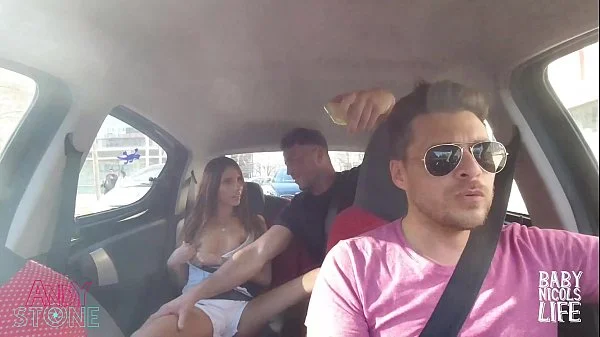 SEX ON UBER, BLOWJOB IN THE BACK SEAT! PUBLIC FUCKING! videos