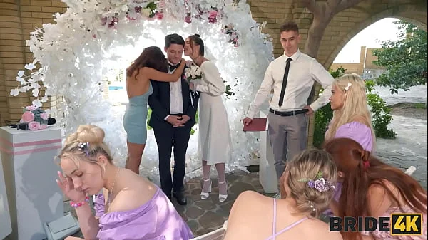 BRIDE4K. A real wedding anal fuck, Bride was nailed by a toastmaster videos