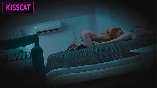 S3E4: Step mom shocked when step son cum in step daughter while share bed sex videos