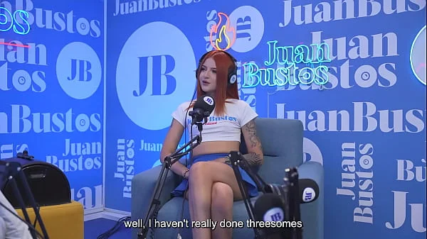 Megan Russo small redhead rides cock and vibrating machine in porn casting - Juan Bustos Podcast videos