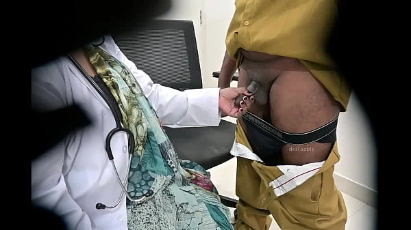 Indian lady Doctor satisfying sexual desire with a local patient caught on hidden camera videos