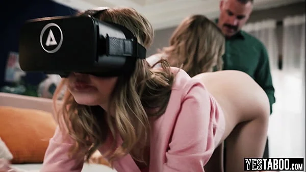 Tiny masturbating teen has threesome with BBW stepmom and stepdad videos