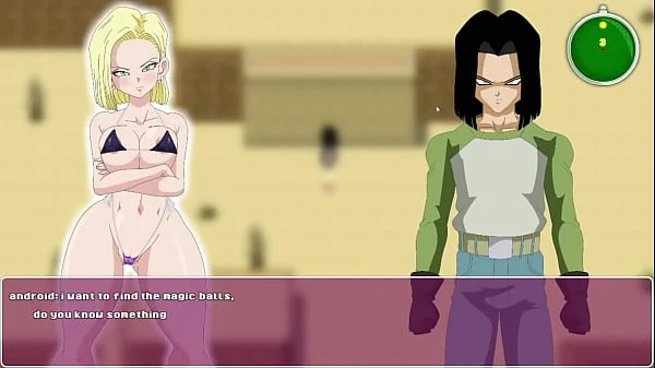 Android 18 steamy sex with giant huge cock using wet deep pussy dragon ball xxx videos